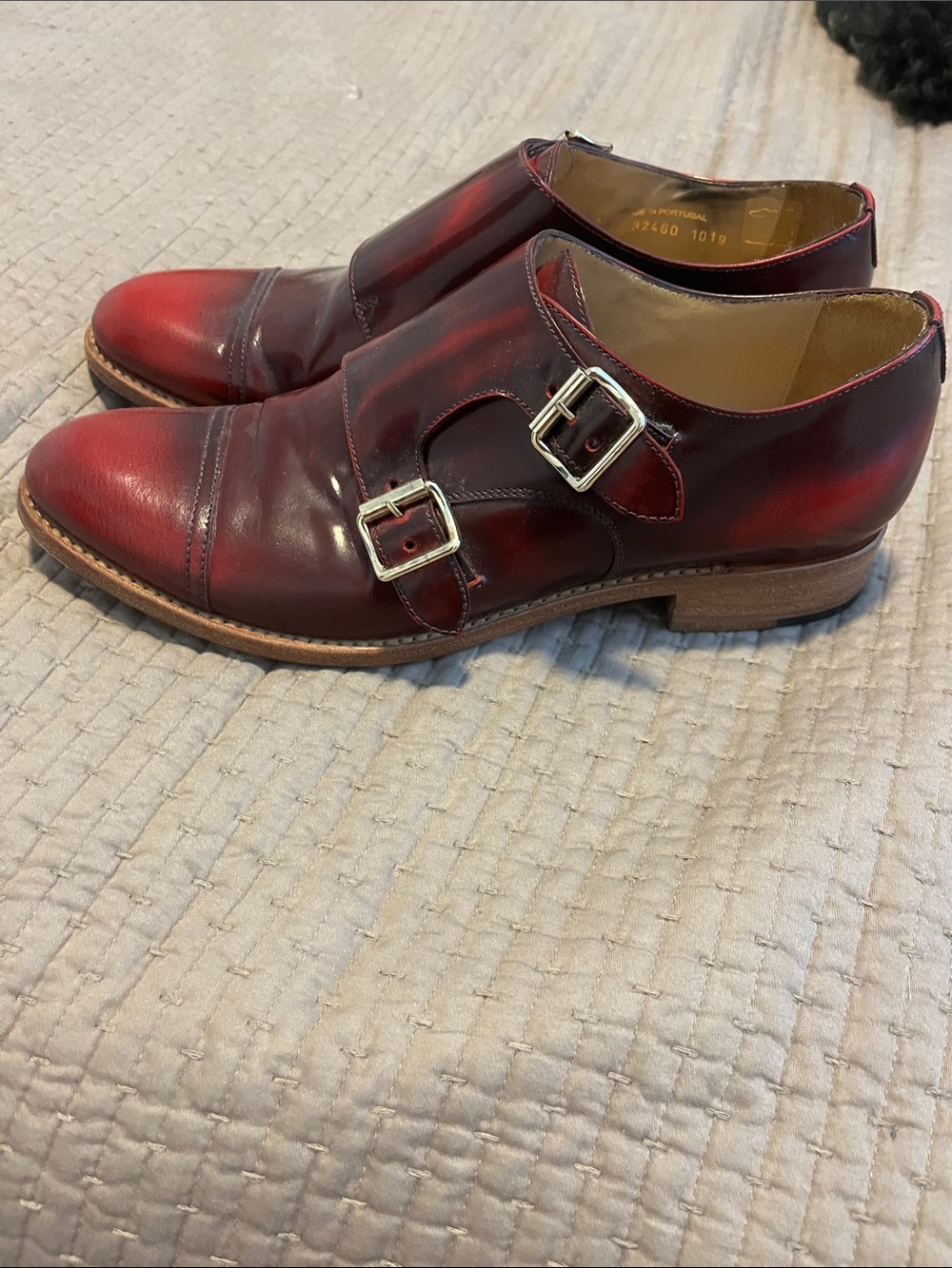 Office of Angela Scott Mr Colin Double Monkstrap Magenta 39 - Picture 3 of 7